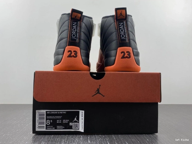 FD9101-081 Orange Jordan 12 WMNS Air Brilliant 0714